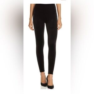 SPANX Black Velvet Leggings